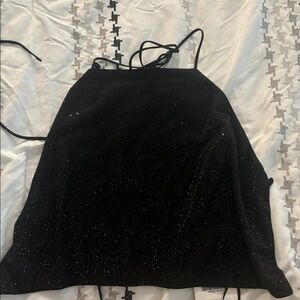 Zara sequence halter top